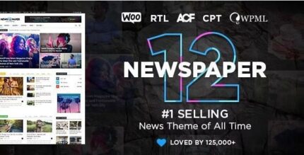 Newspaper WordPress Theme Free Download